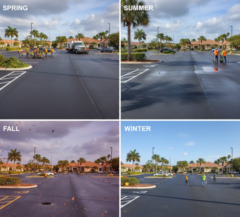 Seasonal Tips From Parking Lot Paving Bonita Springs