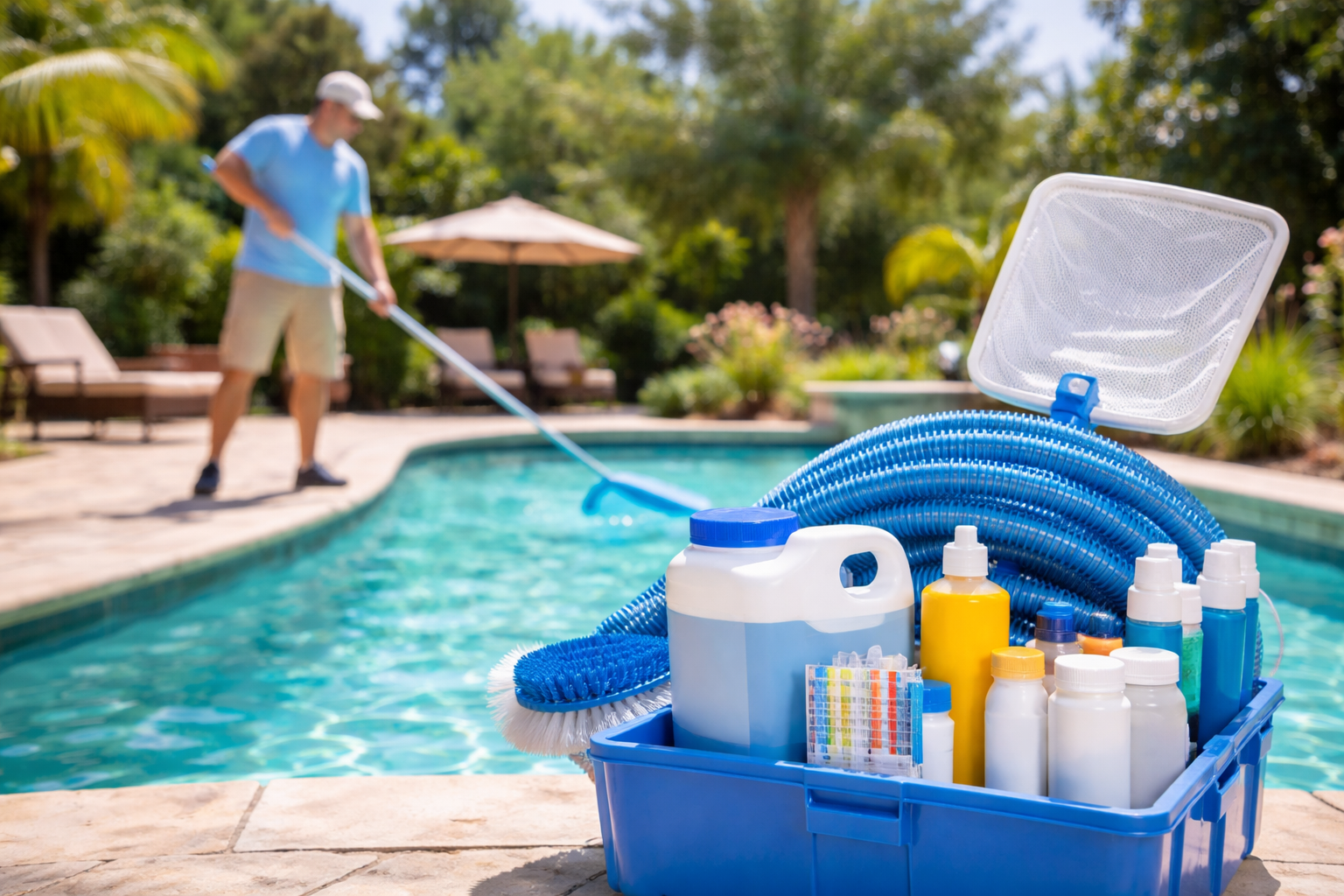 What to Expect From pool cleaning service near me