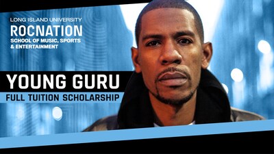 Young Guru to Provide Full-Tuition Scholarship for Prospective Student Seeking to Enroll at Roc Nation School of Music, Sports & Entertainment at Long Island University