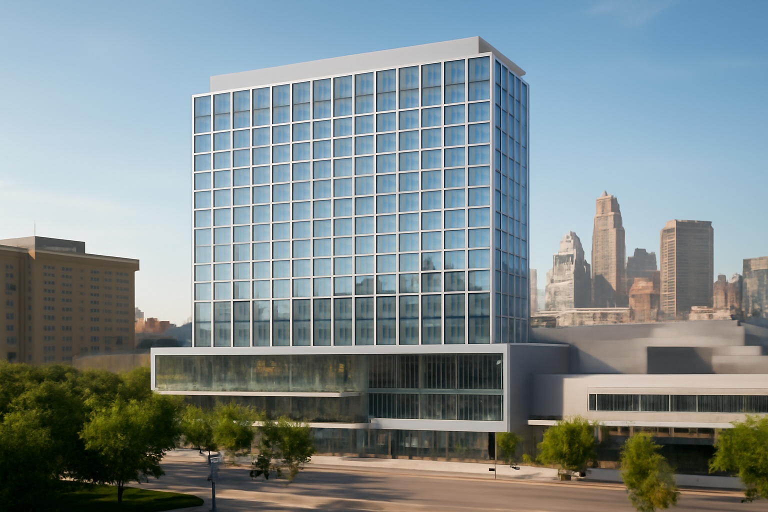 Skanska builds a new convention center hotel in Cincinnati, Ohio, USA, for USD 325M, about SEK 3.0 billion