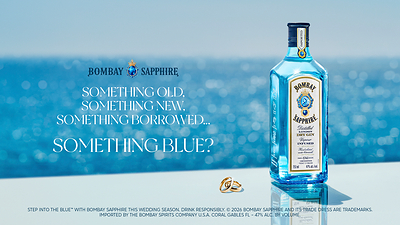 BOMBAY SAPPHIRE® IS THE ULTIMATE ‘SOMETHING BLUE BEFORE I DO’ FOR SUMMER WEDDING SEASON