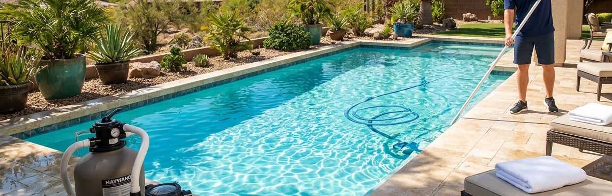 Top Benefits of Hiring pool cleaning service las vegas