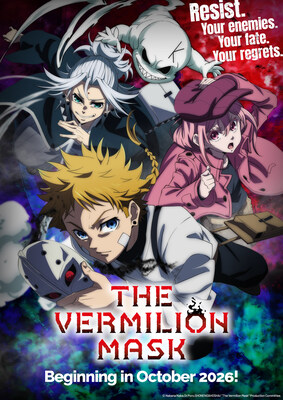 The Vermilion Mask Unmasks First Main PV and Voice Cast Ahead of October 2026 Premiere