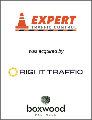 Boxwood Partners Advises Expert Traffic Control on its Sale to Right Traffic