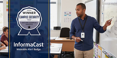 Singlewire Software Honored in Campus Security Today’s 2026 Secure Campus Awards for Personal Safety Device