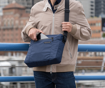 WaterField Designs Introduces Wrinkle-Resistant Packable Messenger Bag for Travel, Errands, and Extra Carry