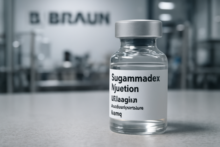 B. Braun Announces Approval and Commercialization of First Generic Sugammadex Injection in the U.S. Market