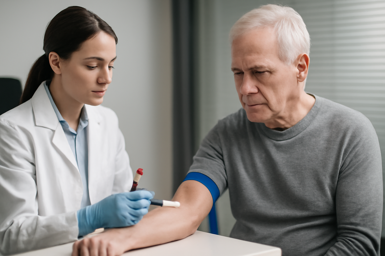 BLOOD TEST MAY HELP PREDICT RISK OF COGNITIVE DECLINE DUE TO ALZHEIMER’S A DECADE BEFORE SYMPTOMS APPEAR