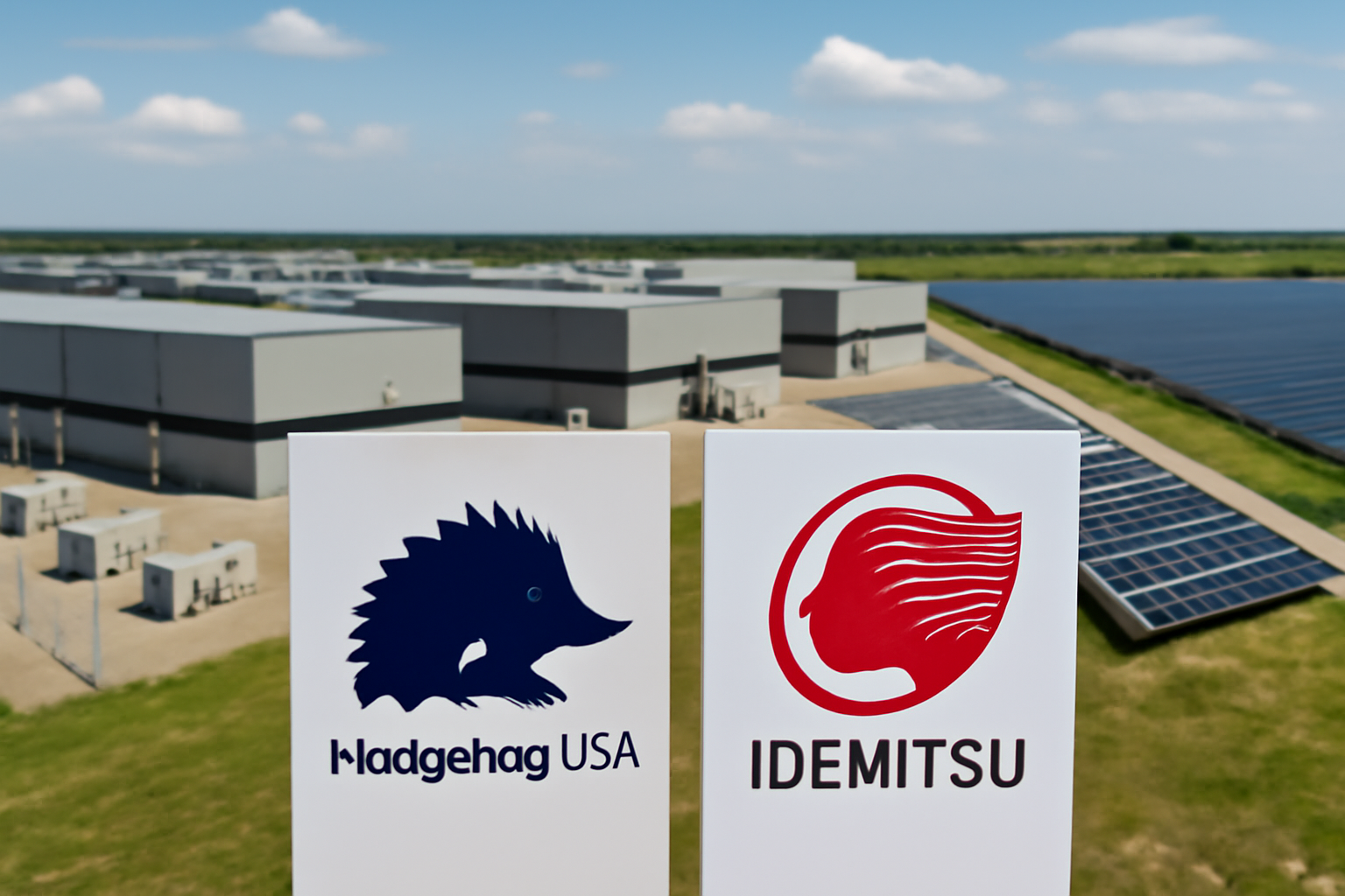 Hedgehog USA Signs Strategic Energy Supply Agreement with Idemitsu to Advance Powered Land Data Center Platform in Texas