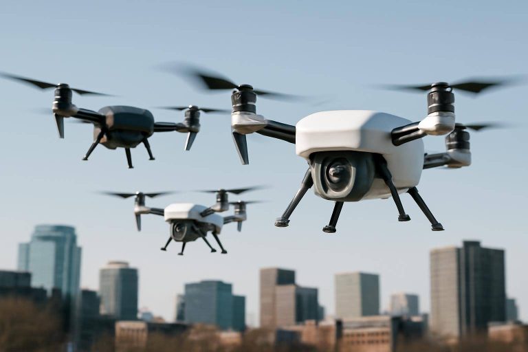 Iwa Robotics Unveils HAWK, CANARY and PELICAN: An Autonomous Drone Fleet Equipped to Detect, Diagnose, and Suppress Urban Wildfires